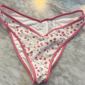NWT Hollister Floral Bikini Bottom